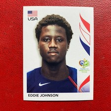 GERMANY 2006 No 356 EDDIE JOHNSON USA Panini Footballers Toilet Figure Sticker (NEW)
