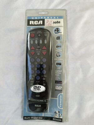 RCA Systemlink 4 Device Universal Remote Control RCU440 Black NEW NIP