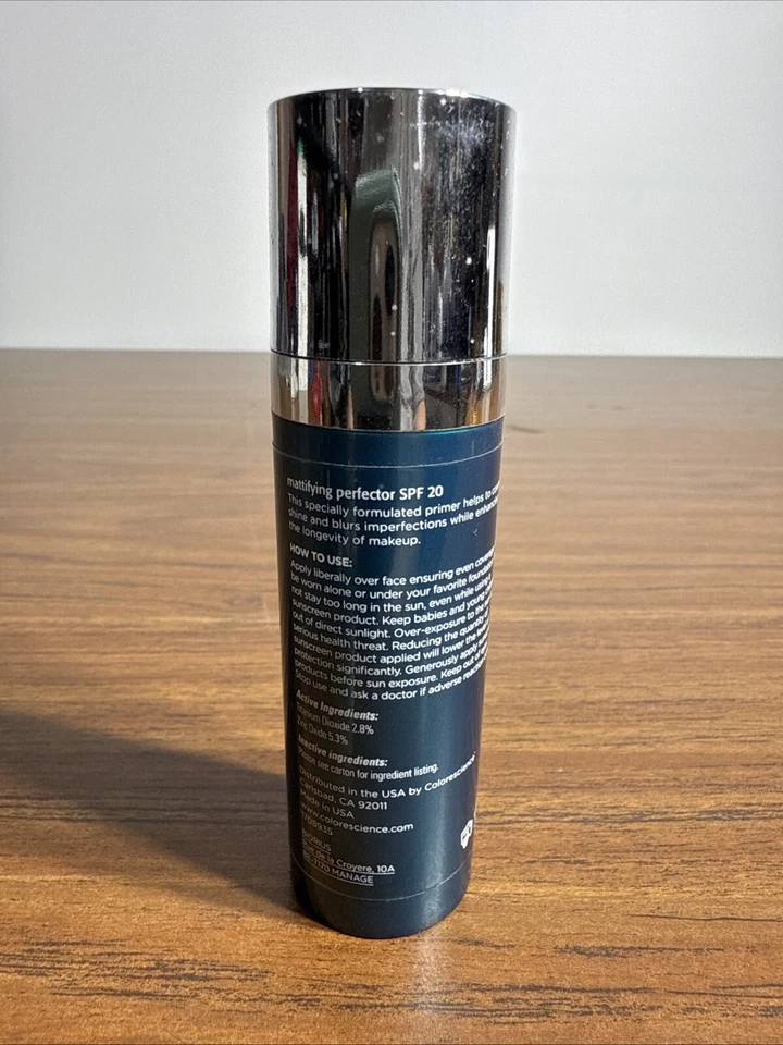 COLORESCIENCE Mattifying Perfector Prime Mattify Protect Spf 20 Sunscreen - Image 2 of 2