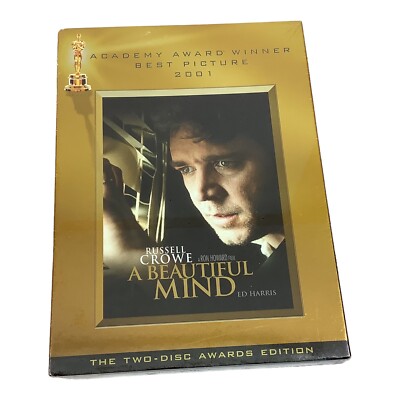 A Beautiful Mind (DVD, 2002, 2-Disc Set, Limited Edition Packaging Widescreen