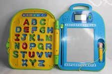 Leapfrog Go With Me ABC Backpack Green Writing, Drawing, Language Ages 3-6