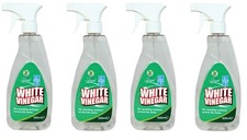 4 White Vinegar Tradtional Cleaning Spray Multi Purpose Cleaner & Descaler 500ml 22.58 per litre