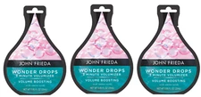 Lots of (3) John Frieda Wonder Drops 3 Minute Volumizer - 0.85 fl oz X 3