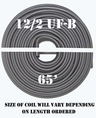 Cable Cabana 12/2 UF-B x 65' Underground Feeder Cable