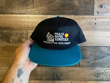 Peace River Complex Snapback Hat VTG Shell Cap Canada Production Pride Oil Gas