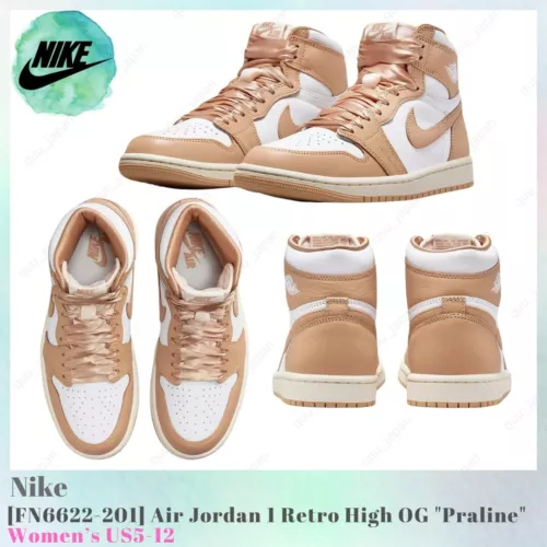 Nike Air Jordan 1 Retro High OG Praline FN6622-201 Women's US5-12 NEW
