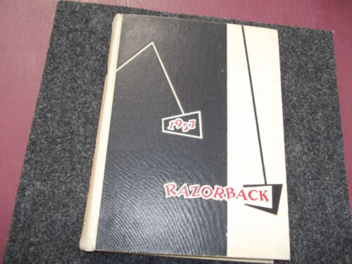 1957 UNIVERSITY OF ARKANSAS YEARBOOK FAYETTEVILLE AK    - Picture 1 of 1