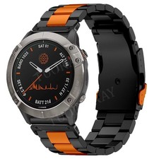 Quick Fit Titan Metall Armband Für Garmin Fenix E 8 7 7X 6X 6 Pro 5X 5 965 Band