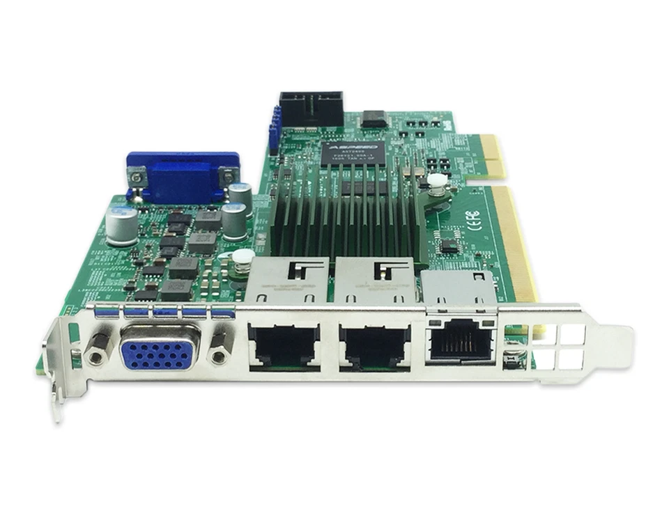 10GbE RJ45 Dual Port AOM-X10QBi-A Supermicro Intel X540 Chipset Low Profile - Image 4 of 4