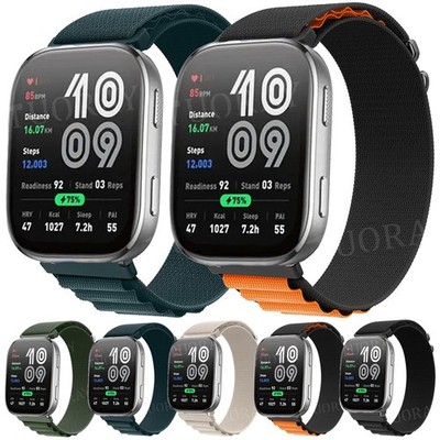 Rugged Nylon Armband für Amazfit Bip 6 46mm 22mm Uhrenarmband Ersatz Smartwatch