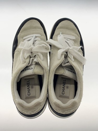 CHANEL Low Cut Sneaker 39 WHT G45208 Used - Picture 3 of 5
