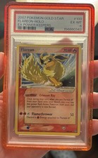 2007 Pokemon TCG Flareon Star Gold Star Holo EX Power Keepers 100/108 PSA on eBay