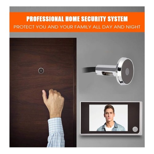 Digital Peephole Viewer Doorbell Camera 3.5” LCD Indoor HD Smart Security Viewer - Picture 5 of 11