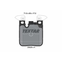 Textar BremsbeläGe Bremsbelegsatz Hinten FüR BMW 1Er 3Er Touring