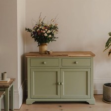 Stunning FLORENCE Sideboard in Sage Green, Quality large cupboard,FULLY ASSEMBLE