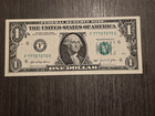 2021 $1 fancy serial number F77707070E binary with 5 of kind 7s UNC — photo 3