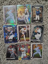 Washington Nationals (9) Baseball Card Lot Rookies Inserts Parallel Blue Silver