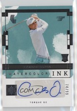 2024 Panini Impeccable LIV Golf Watercolor Signatures /99 Carlos Ortiz Auto 5ov