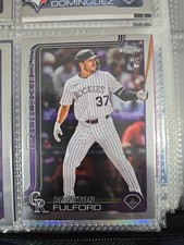 2025 Topps Chrome Update Series - Braxton Fulford #USC199 (RC) Rockies 