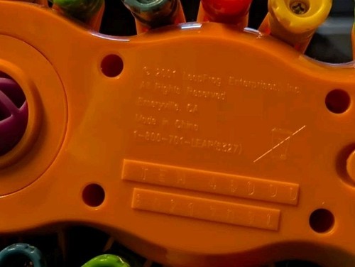 Leap Frog Alphabet Pal Caterpillar Orange baby toy genius music lights Works VTG - Picture 4 of 9