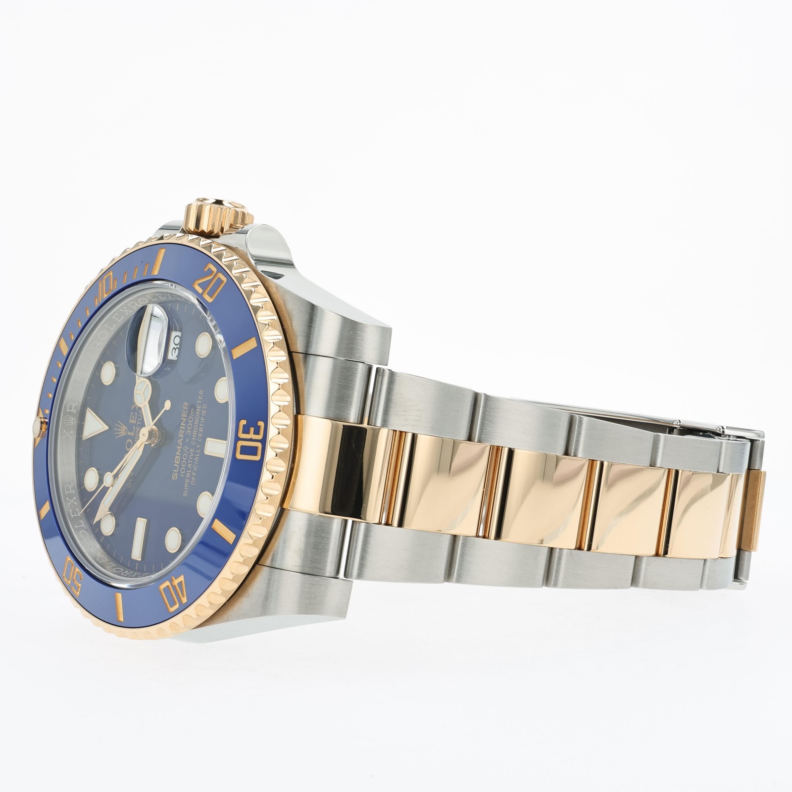 Rolex Submariner Date Blue Dial 18K Yellow Gold and Stainless Steel 116613LB image 3