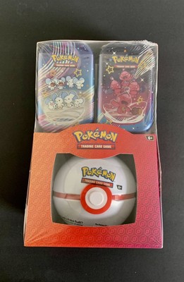 Factory Sealed Scarlet & Violet Poke Ball + 2 Mini Tins Sam's Club Pokemon  Cards | eBay