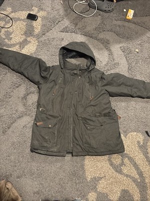 EUC! COLUMBIA 550TD Down Winter Omni-Heat Ski Snowboard Jacket Hood Pockets 3X