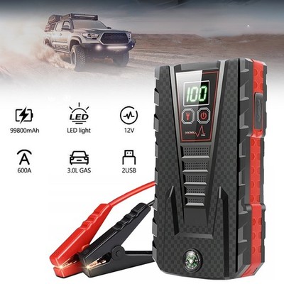 Heavy Duty Car Battery Booster Cables - 2500AMP Jumper Leads For Petrol & Diesel Cars, Vans, Trucks, 4M Length