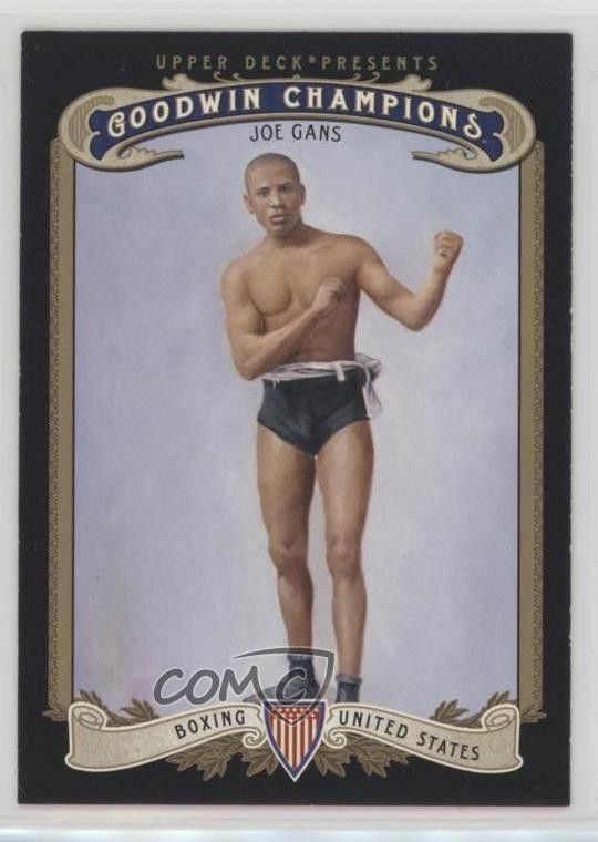 2012 Upper Deck Goodwin Champions Joe Gans #178 4ae