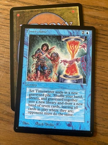 Timetwister MTG sticker cEDH