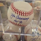 JIM BUNNING Signed Official Baseball-HALL OF FAME-TIGERS-PHILLIES- NO COA