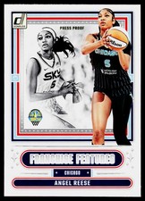 2025 Donruss WNBA #5 Angel Reese Franchise Features Press Proof