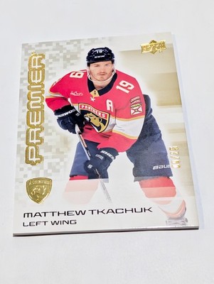2024-25 Upper Deck Premier Matthew Tkachuk 9/25 *GOLD*
