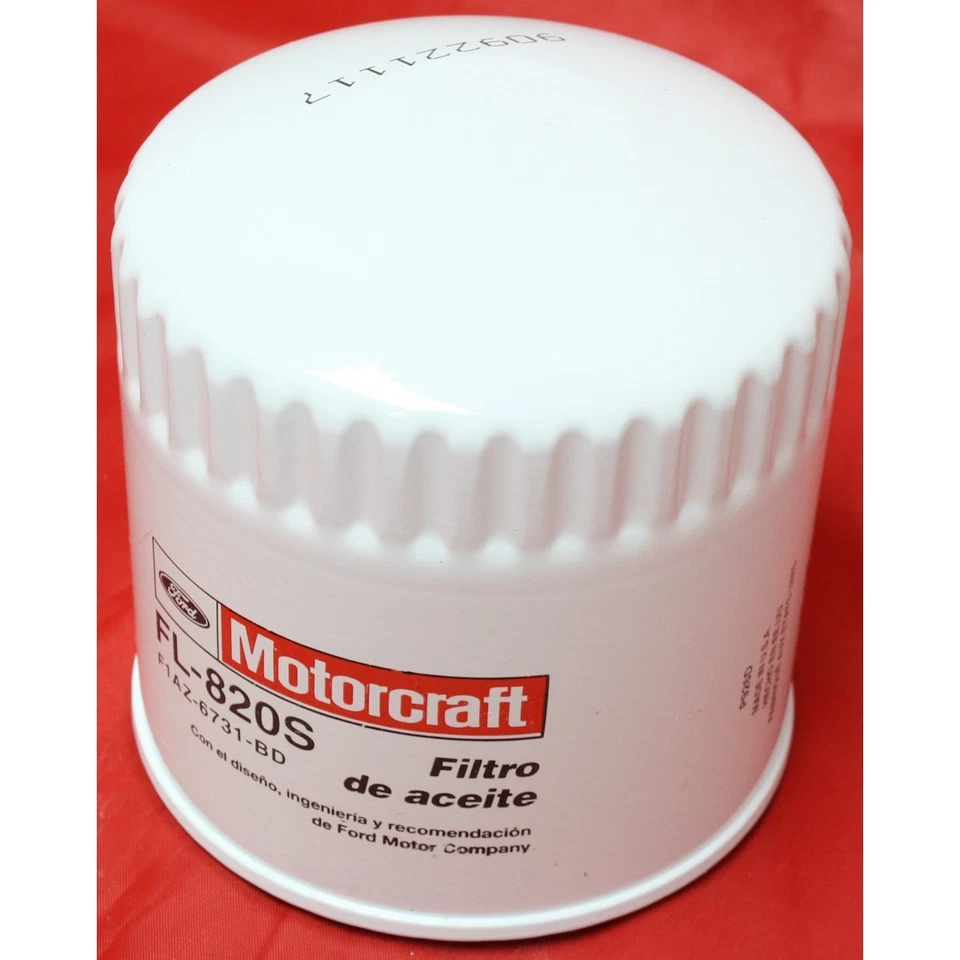 Filtro de aceite FL820S Motorcraft para camión F350 E350 furgoneta E150 Explorer E250 E450 Foto 2 de 4