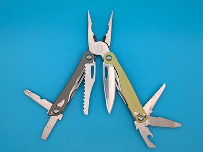 Leatherman Sidekick Multi-Tool, Knife, Pliers, Saw, Lime Green!