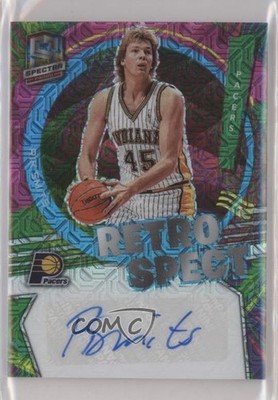 2021-22 Panini Spectra RetroSpect Meta Prizm 21/25 Rik Smits #RSA-RIK Auto 6fs