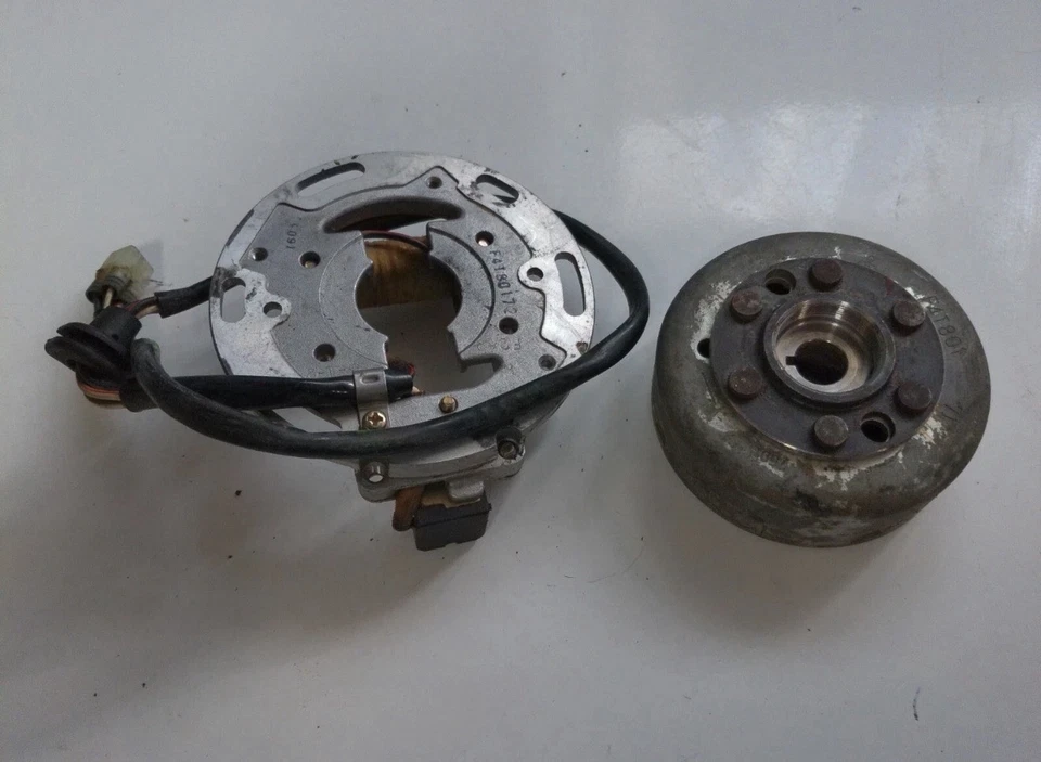 Kawasaki KX80 KX85 KX100 KX 80 100 2000 ESTATOR ROTOR MAGNÉTICO VOLANTE 21003-1317 Foto 2 de 4