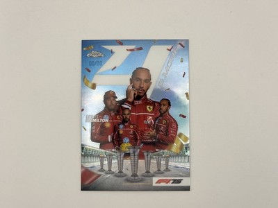 Topps Chrome Formula 1 2025 F1 # Lewis Hamilton # 4 & More # 4N-2 # 00/00