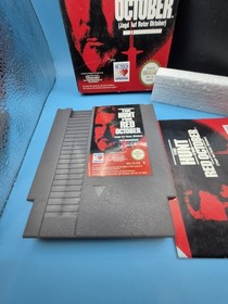 The Hunt for Red October pal Nintendo NES embalaje original Cib