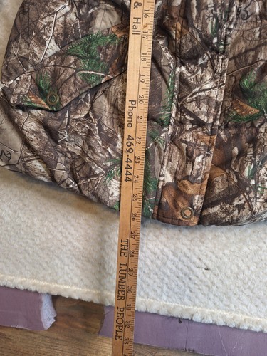 Mossy Oak Break-Up Infinity Camouflage Hunting Jacket Coat Hooded Mens XL - Picture 8 of 14