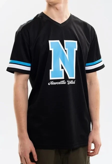 T-shirt noir col V pour Homme - Blacks Legend