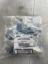 Everbilt Satin Nickel Hinge Pin Door Stop Self Adjusting - 15586. Package Of 15