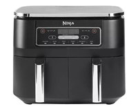 Ninja AF300EU Foodi Dual Zone HeißLuftfritteuse 2400 Watt Grau