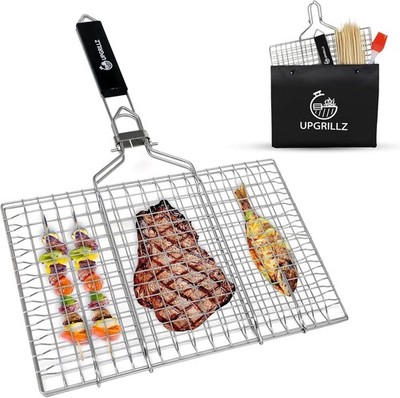 Cestas para asar pescado al aire libre, parrilla para pescado, cesta para barbac