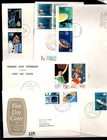 # AUSTRALIA, BENIN, BAHAMAS 1968 - 6 FDC - SPACE