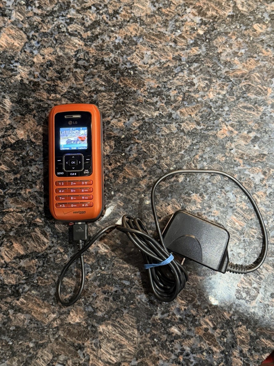 LG enV VX9900 - Orange ( Verizon ) Flip Keyboard Phone - READ Very
