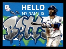 2023 Topps Big League #RC-1 Mookie Betts Roll Call Wildstyle Edition Dodgers