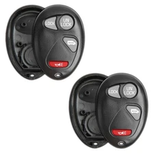 2 Key Fob Remote Shell 4b Van Case Replacement for Chevrolet Pontiac L2C0007T