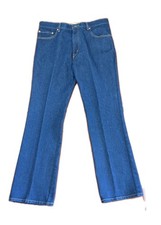 Vintage Levis 517 Bootcut Jeans Men's Size 38x34 Fits 37x33 Blue Dark Wash