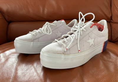 New old stock Converse One Star Platform Low 'Barely Grape Rush Coral' Women's 9